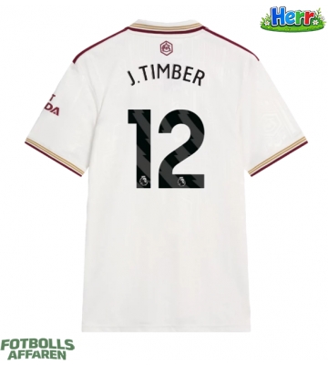 Arsenal Jurrien Timber #12 Tredje Tröja 2025-26 Kortärmad